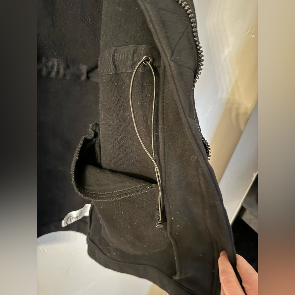 Zyia Hooded Zip-up Sweatshirt Jacket Size Large - Picture 8 of 11